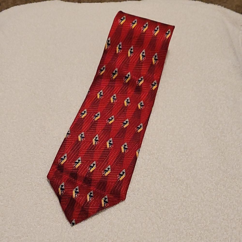 NWT Ferrell Reed all silk tie